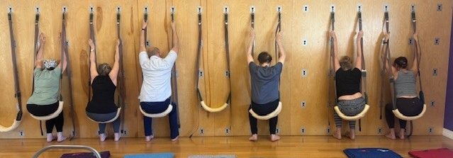 Home People using a Yoga wall